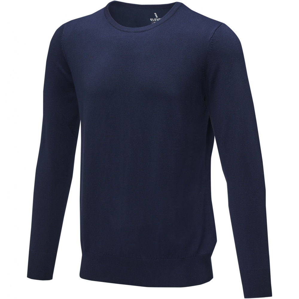 Logo trade promotional giveaway photo of: Merrit men's crewneck pullover